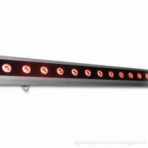 LED Linear Wall Washer with 24V DC, 500mm Standard Length and 50,000 Hours Lifespan
